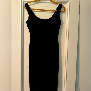 Little black dress with a twist